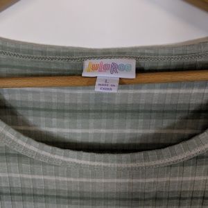 LuLaRoe Dresses - LuLaRoe striped Julia dress LuLaRoe Dresses - LuLaRoe striped Julia dress